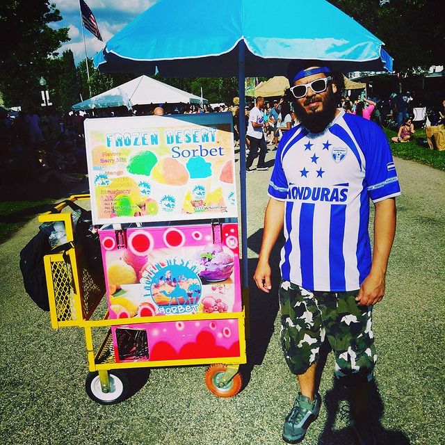 Cool down at #HarborMarket TODAY with some delicious sorbet! Join us every Wednesday at the #InnerHarbor Amphitheater from 11:30am - 2pm. 😋 #Bmore