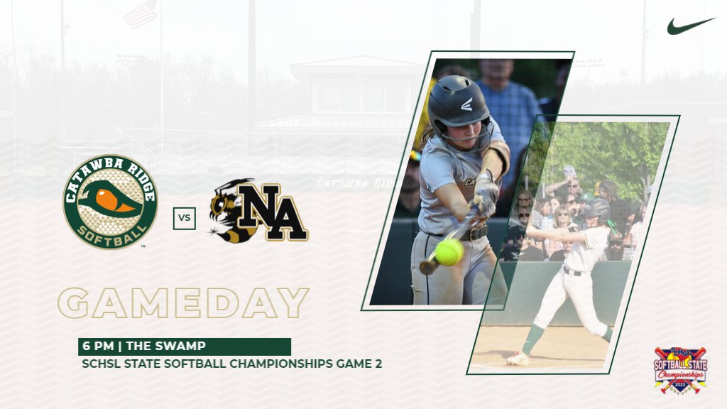 🐍🥎 STATE CHAMPIONSHIP GAME DAY 🥎🐍
🆚 <a href="/NAHSSOFTBALL/">NAHS SOFTBALL</a>
📍 The Swamp
🎟 gofan.co/app/events/619…
<a href="/CatawbaRidge/">CatawbaRidge</a>
 #BeTheWHY
🤠 RODEO THEME 🤠