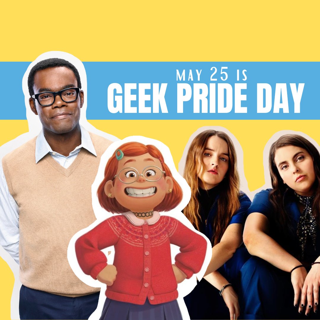 On Geek Pride day, we’re excited to look back on the geeks we’ve loved from our favorite shows and movies. Share in the replies below some of yours!