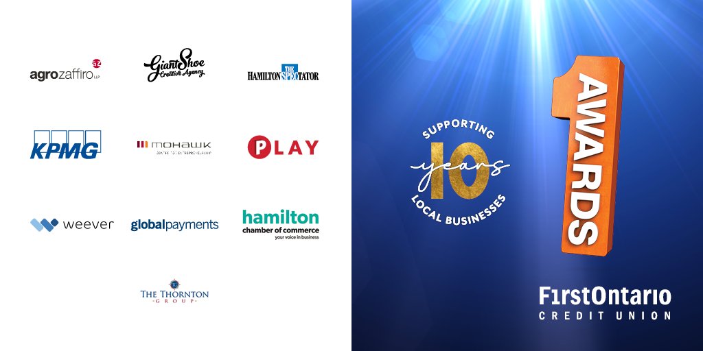 FirstOntario Credit Union (@firstontariocu) on Twitter photo The #1Awards wouldn't be possible without our community partners: Agro Zaffiro LLP, Giant Shoe Creative, <a href="/TheSpec/">Hamilton Spectator</a>, <a href="/KPMG/">KPMG</a>, <a href="/MohawkCollege/">Mohawk College News</a>, <a href="/PLAYbranding/">PLAY Advertising</a>, <a href="/WeeverApps/">Weever</a>, <a href="/GlobalPayInc/">Global Payments Inc.</a>, <a href="/hamiltonchamber/">Hamilton Chamber of Commerce</a>, and The Thornton Group (<a href="/neilathornton/">Neil Thornton</a>) The #1Awards wouldn't be possible without our community partners: Agro Zaffiro LLP, Giant Shoe Creative, <a href="/TheSpec/">Hamilton Spectator</a>, <a href="/KPMG/">KPMG</a>, <a href="/MohawkCollege/">Mohawk College News</a>, <a href="/PLAYbranding/">PLAY Advertising</a>, <a href="/WeeverApps/">Weever</a>, <a href="/GlobalPayInc/">Global Payments Inc.</a>, <a href="/hamiltonchamber/">Hamilton Chamber of Commerce</a>, and The Thornton Group (<a href="/neilathornton/">Neil Thornton</a>)