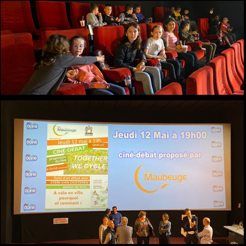CiteEduMaubeuge's tweet photo. ➡️G2T_6 :🚴 #Section_sportive_APPN au cinéma pour la projection du film "together we cycle"
🧩Débat sur l'usage du vélo en ville "pourquoi et comment ?"
@CiteEduMaubeuge @AcLille @prefet59 @VilleMaubeuge https://t.co/dYsreQ5hRs
