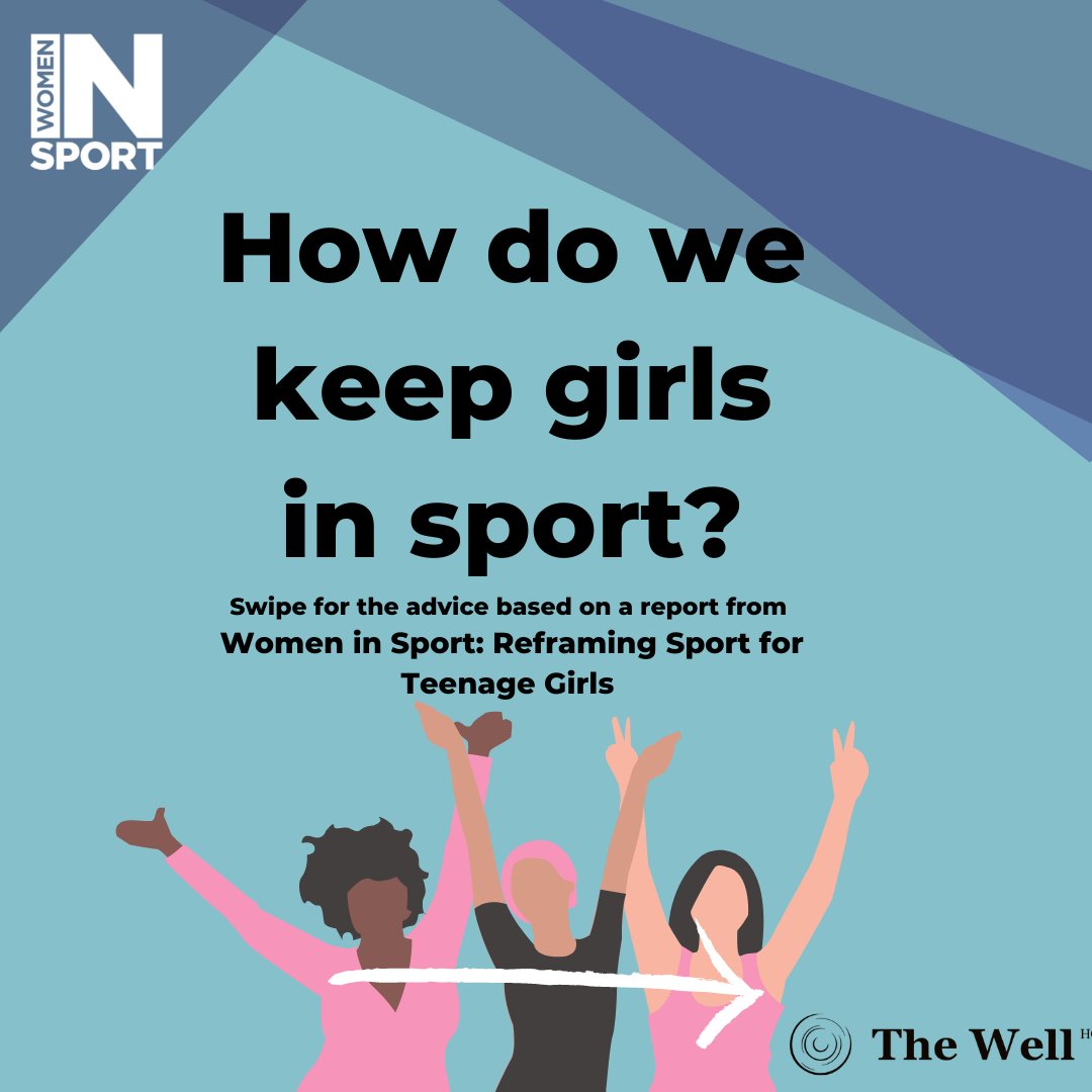 Our research has found that over one million teenage girls are disengaging from sport following primary school.

Read our 8 principles of success, to see how you can help to prevent a generation of girls from becoming inactive: ow.ly/Xa1q50JgKVK