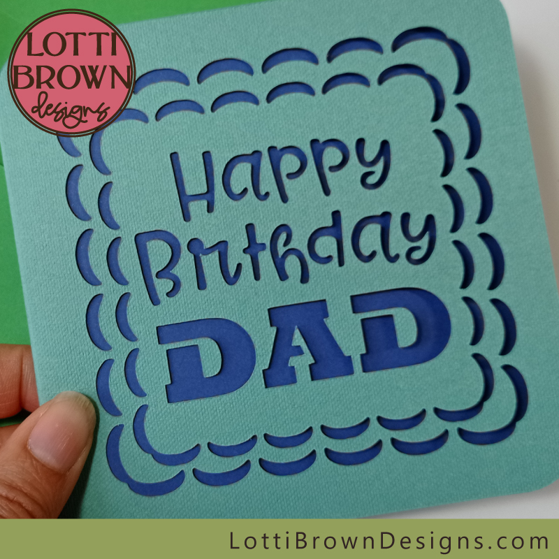 lottibdesigns's tweet photo. A closer look at one of this week's new designs - a Dad birthday card template - easy to make and looks great!
https://t.co/yzJuHMoKNv #cricutcards #cricutcrafts #cricutideas #cardmaking #cricutmade #dadcrafts #crafting #cardtemplates #papercutcards https://t.co/PXaeijjf4x