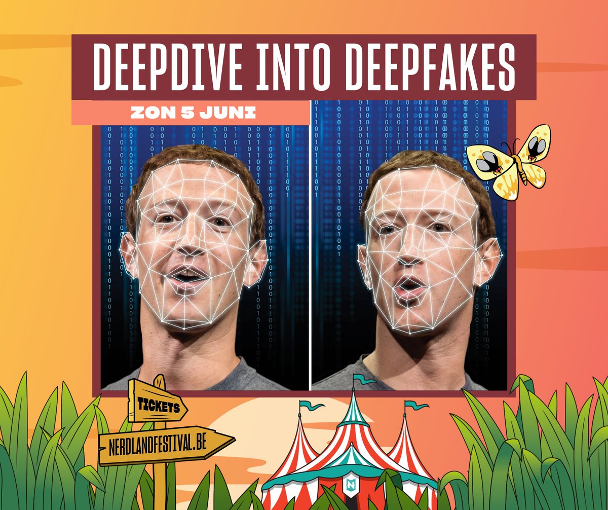 Zottekes, dat programma van <a href="/nerdlandbe/">Nerdland</a> festival! 🤯 
👉 Zin in een deepdive into #deepfake?
nerdlandfestival.be/programma-item…
👉 Wil je meer te weten komen over vrij en risicovol spel bij kinderen?
nerdlandfestival.be/programma-item…
👉 Zelf aan de slag met #3D printen? 
nerdlandfestival.be/programma-item…