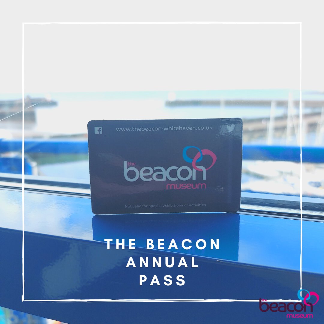 We're launching the Beacon Museum Family Annual Pass
This allows 2 adults and 2 children unlimited access to the Beacon and it's exhibitions for a full year at the cost of £50 -You can visit us as many times as you like. 
It also includes 10% off shop and workshops/events we host