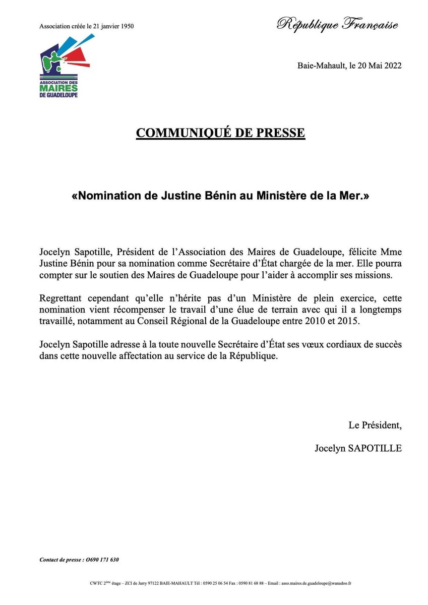 Jocelyn Sapotille tweet media