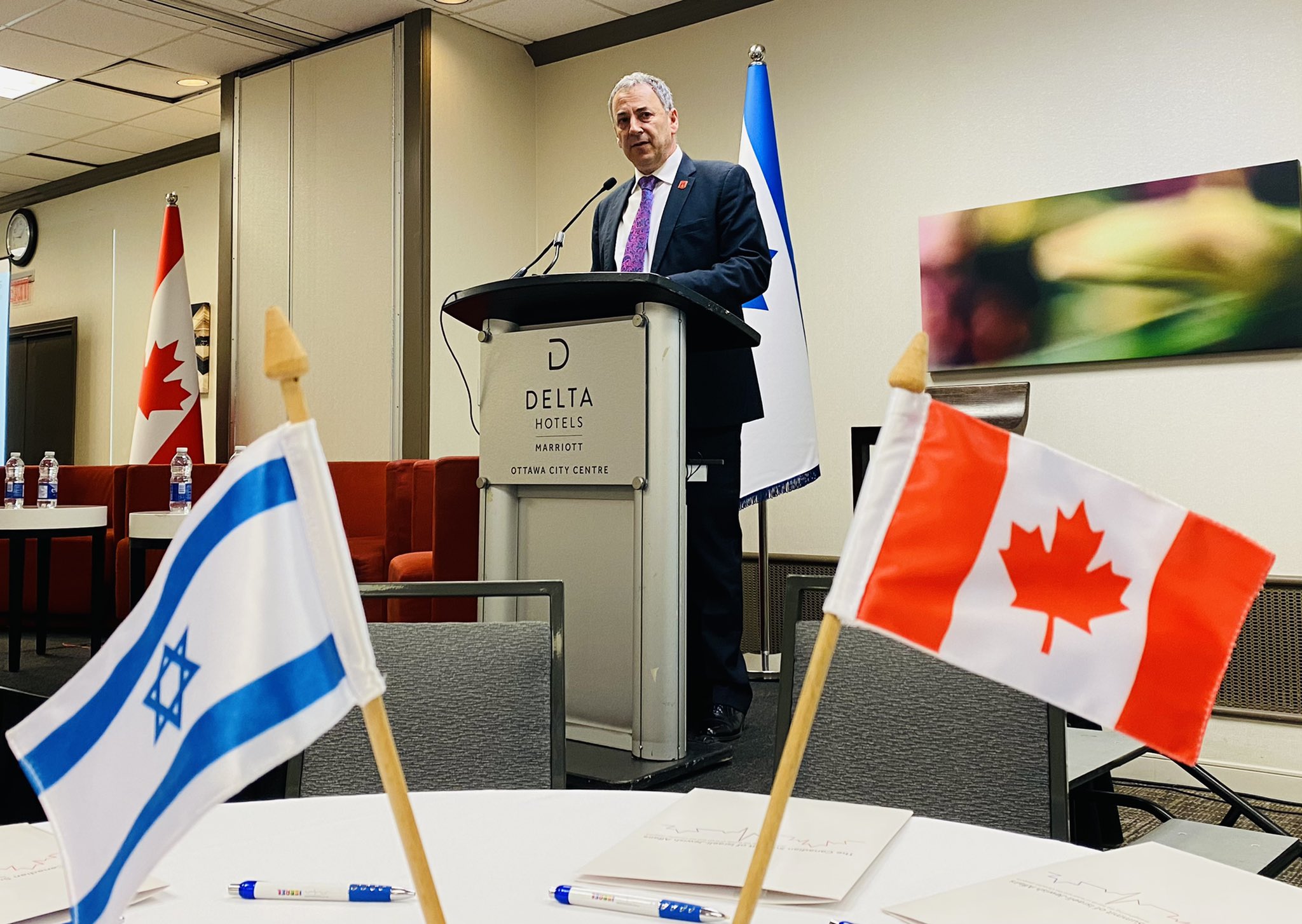 Aviva Klompas on Twitter: "Consul General @paulhirschson “Israel is no