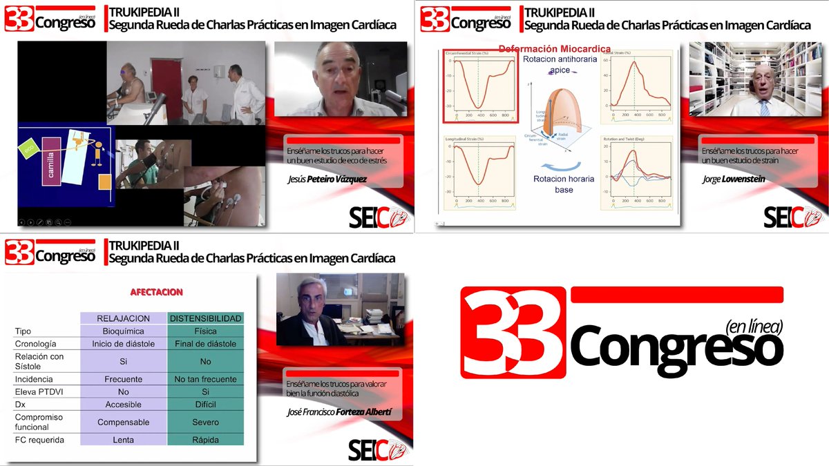 ImagenCardiaca's tweet photo. 🔔Simposios de la #33SEIC
¡MÁS TRUCOS!
... para hacer un buen estudio de eco de estrés - Peteiro https://t.co/QKLtMPDhx4
... para hacer un buen estudio de strain - Lowenstein https://t.co/HRqLhrvcPD
... para valorar bien la función diastólica - Forteza https://t.co/WvoK6FbHQr https://t.co/ENmNzJIBjv