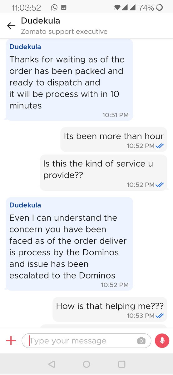 DonianFernandes's tweet photo. @zomato order placed at 9.30pm..received at 11.15pm..what pathetic service is this?? Customer service clearly non responsive!!! https://t.co/52akswUUNq