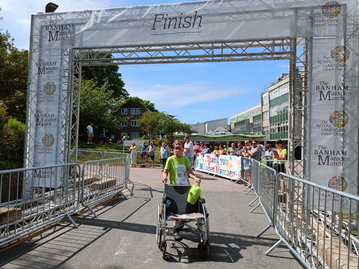 mandrivephysio's tweet photo. A huge congratulations to Julie who completed her 5 mile Marsden March on Sunday! So pleased to see all her hard work and training pay off! #marsdenmarch https://t.co/lCLBcekH54