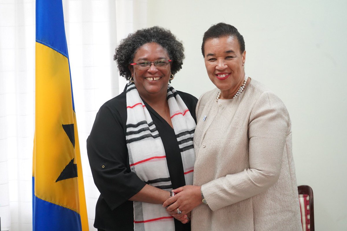 Patricia Scotland KC (@pscotlandcsg) on Twitter photo I am thrilled & extremely proud of my dear sister <a href="/miaamormottley/">Mia Amor Mottley</a>, PM of #Barbados for the well-deserved recognition by <a href="/TIME/">TIME</a>.
You continue to inspire with your outstanding leadership & undeniable impact on the world! A fine tribute by
<a href="/NOIweala/">Ngozi Okonjo-Iweala</a>
👉: bit.ly/3MT7EIL I am thrilled & extremely proud of my dear sister <a href="/miaamormottley/">Mia Amor Mottley</a>, PM of #Barbados for the well-deserved recognition by <a href="/TIME/">TIME</a>.
You continue to inspire with your outstanding leadership & undeniable impact on the world! A fine tribute by
<a href="/NOIweala/">Ngozi Okonjo-Iweala</a>
👉: bit.ly/3MT7EIL