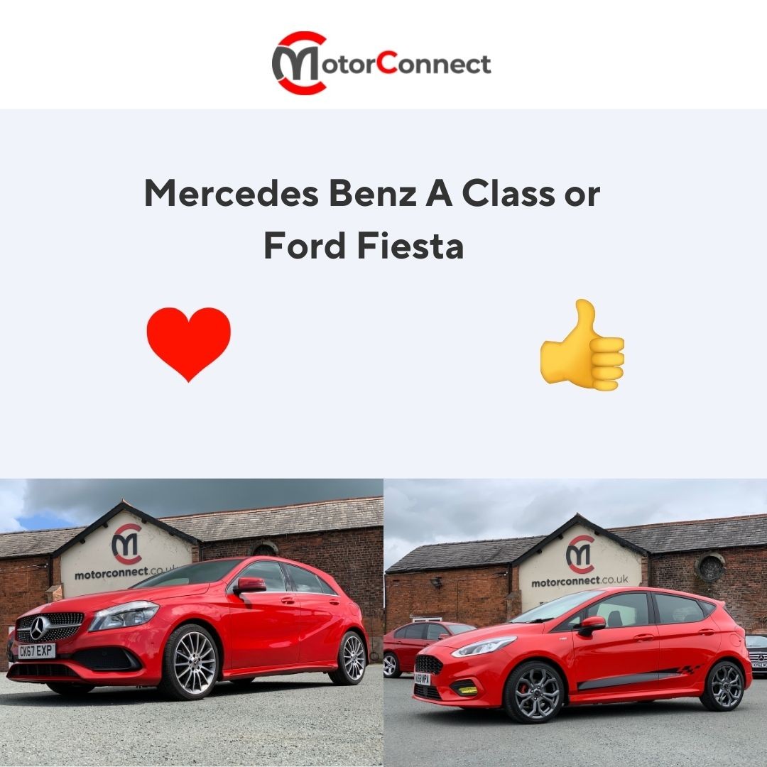 ConnectMotor's tweet photo. The Battle Of The Hatchbacks ⚔️
Which would you choose?
#mercedes #mercedesaclass #aclass #fordfiesta #fiestaclub #fordfiestaclub #ukcarscene #carsceneuk https://t.co/z9qnAV90sV