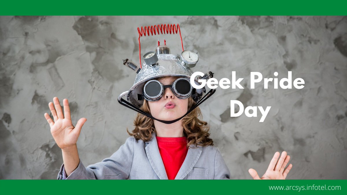 Today is international #geeks day! We hope you enjoy! #GeekPrideDay 
Make sure to play all night long!