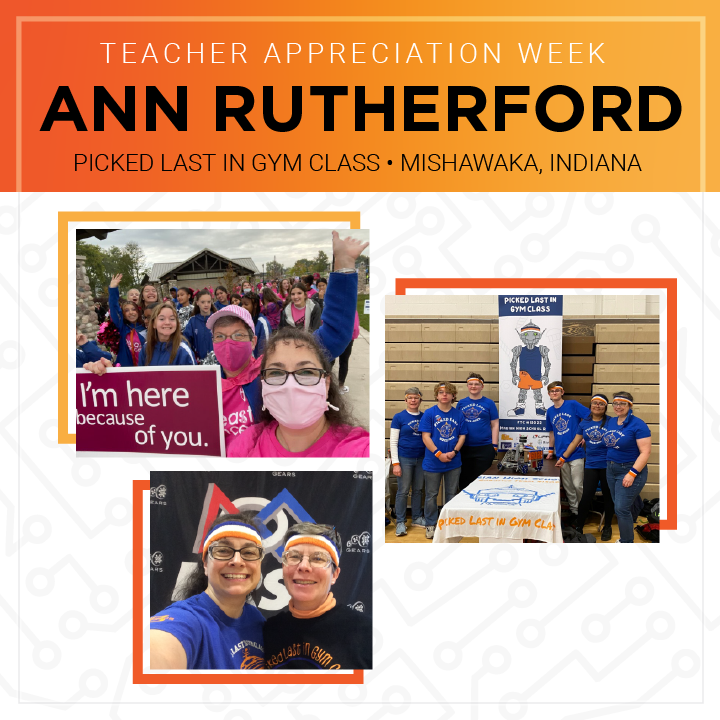 MarianHSKnights's tweet photo. Ann Rutherford, a Marian Science Teacher and Robotics Coach, was honored by @REVrobotics for Teacher Appreciation Week!
#ScienceKnights https://t.co/n0lcHUrZOK
