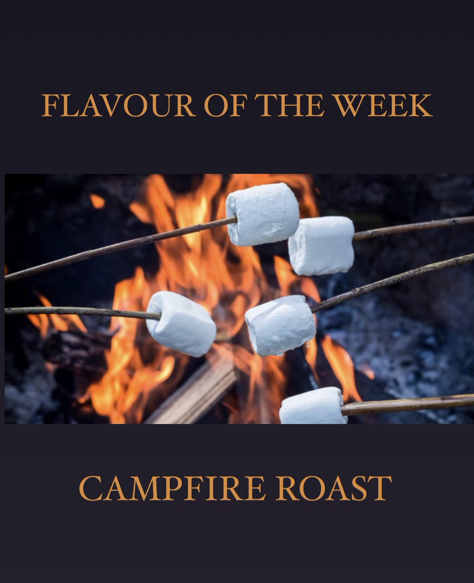 coraliew's tweet image. Here it is: #TheLittleRedRoaster flavour of the week! Campfire Roast! Essence of summertime; s’mores! Toasted marshmallows &amp;amp; chocolate YUM! Order now. Small batch roasted &amp;amp; fair trade certified. Pick up or Delivery ($6) available in #ldnont