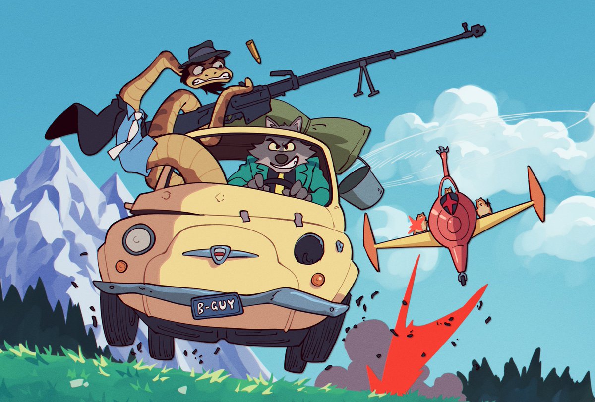 Bad Guys Lupin redraws!