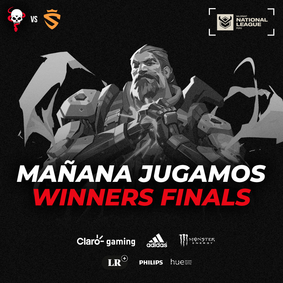 ¡Mañana tenemos Winners Finals!🐍🩸

El dia de mañana nos jugamos el pase a la Gran Final de la VNL organizada por <a href="/recre8esports/">Recre8 Esports</a> y tendremos como rival a <a href="/supremacyggo/">Supremacy Gaming</a> 💪

!No te pierdas la emoción de este encuentro! 

#GoPythons #Valorant