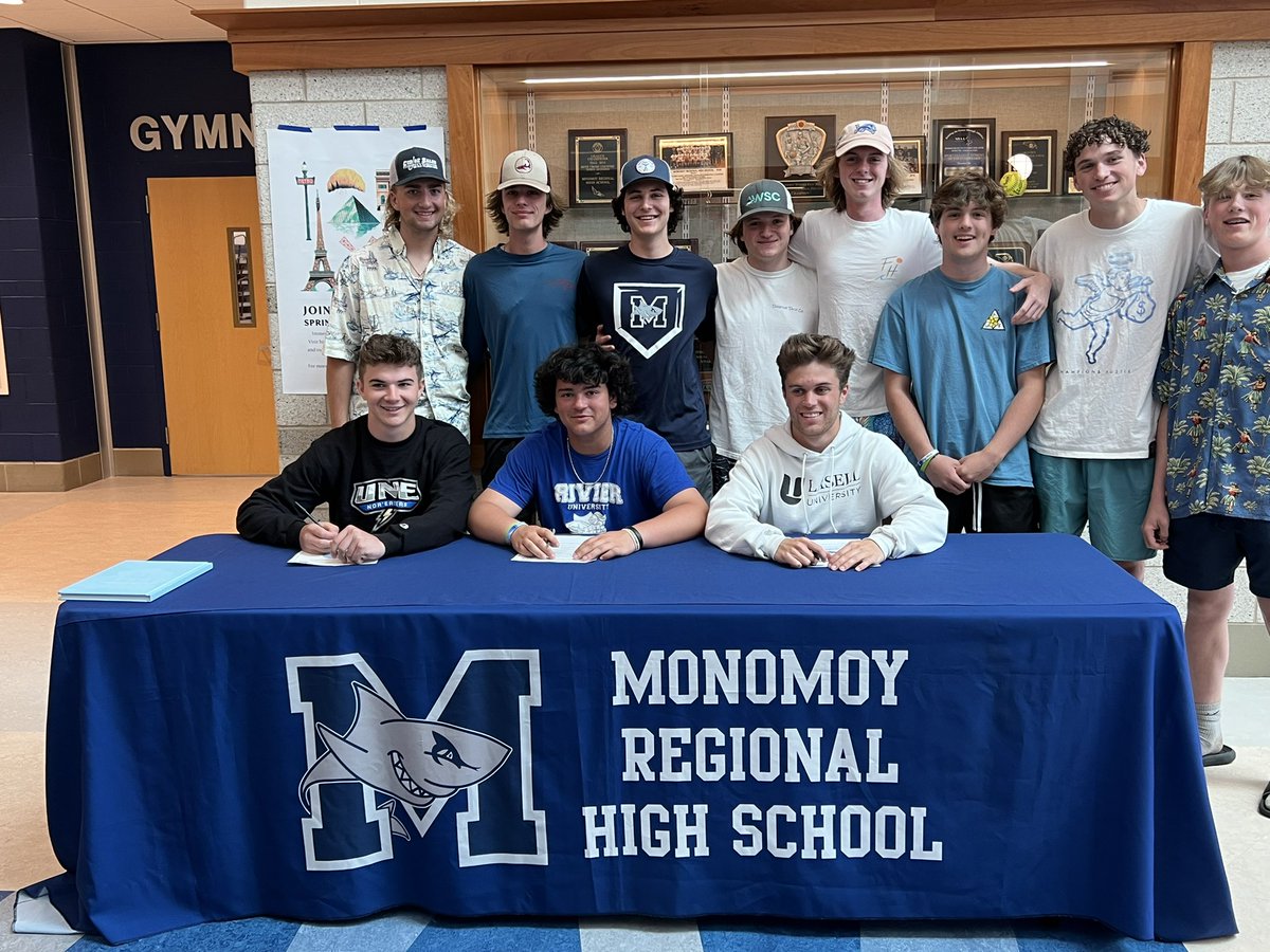 MonomoySharks's tweet photo. Congrats to August Hand for committing to play lacrosse at UNE! @PrincipalJPo @BradJoyal @sportsCCT @MonomoySchools @MonomoyAT https://t.co/OzqlL2Q0YA