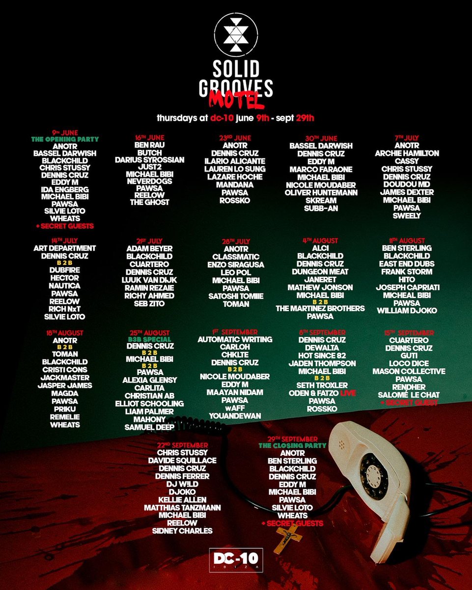 Thursdays - Ibiza 2022