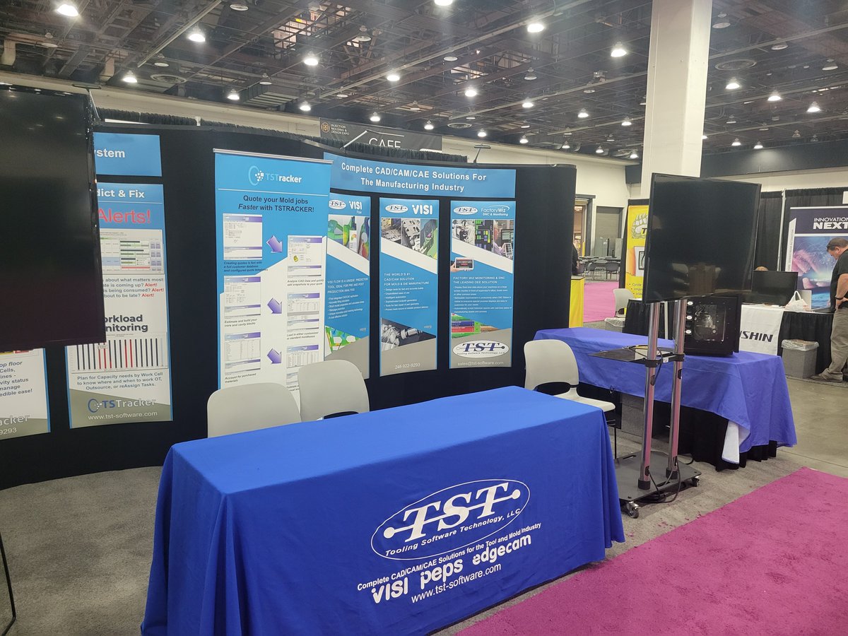 TST_Software's tweet image. We are currently at the Injection Mold and Design Expo today and tomorrow.  Be sure to stop on by!  Hall D, Booth 239.

We hope to see you!
