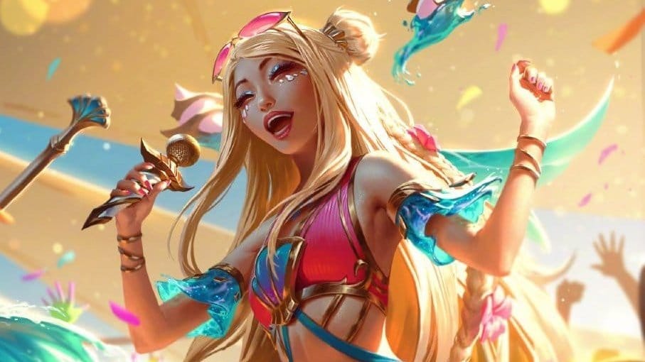 bodesportsgg's tweet photo. Ruivinha de Marte entra no meme após ser comparada com a campeã Seraphine de League of Legends e troca foto das redes sociais. https://t.co/cbWp1ZERB8