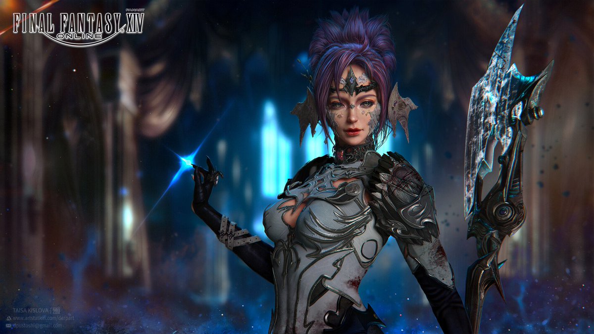 darpart's tweet photo. @NekroXIII Hi Nekro and guys! Thank you for this!
My name is Taisa, I'm a character artist and illustrator, working in the game industry. I like fantasy worlds, fine details and vibrant color. In my free time I sometimes create fan art :) https://t.co/SiTqZJw4eq