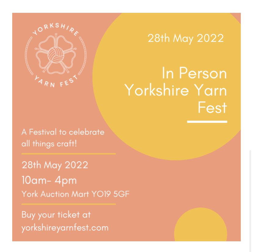 educrochet's tweet photo. Nearly time for #Yarnfest 😁🧶🥰
Sooo excited 😊 #educrochet https://t.co/NhnZ9L5kJP
