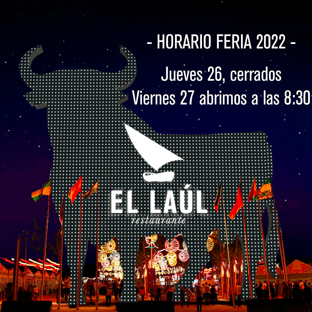 Buenas! Nos vemos en la Feria de El Puerto 2022? El equipo se toma un pequeño descanso para disfrutar. Volvemos el Viernes! #ellaul #restaurantespuertodesantamaria #restaurantes  #ElPuertoDeSantaMaria