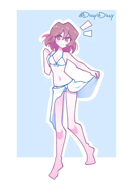 Meiko and her summer outfit ⛱️ 