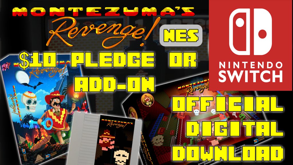 MontezumaGame's tweet photo. Please update your pledge if you're interested in the digital Switch version, included free with the Limited Edition!
https://t.co/Gbut9AeLhS https://t.co/GyU4jDjZ2L