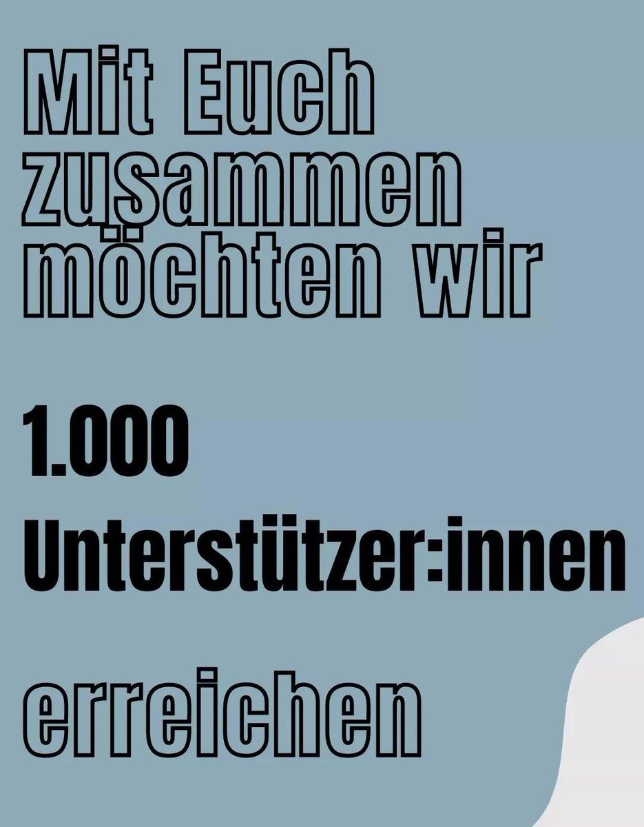 Blum_Preis_rbg's tweet photo. Innerhalb von 17 Tagen haben wir unser Spendenziel von 10.000€ erreicht.
Jetzt geht es um die Anzahl der Unterstützer:innen.
Hier könnt ihr uns unterstützen
https://t.co/1wS3fb4pUS
Vielen Dank für Eure Unterstützung.
Euer BLUM-Preis Team
#schule #crowdfunding #mitwirken https://t.co/J9PzTrUjsN