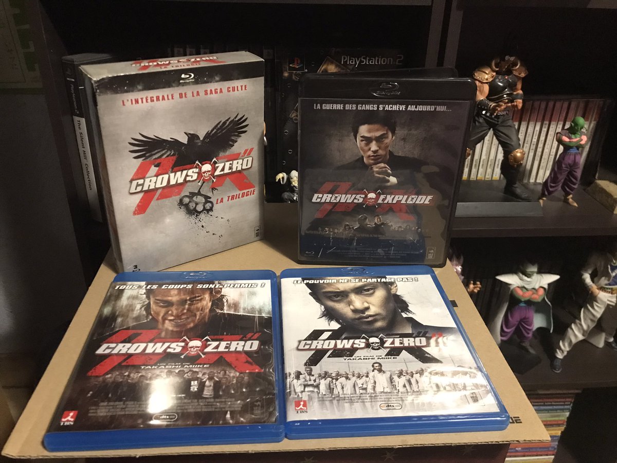AJiunkai's tweet photo. Ce soirs ça castagne sévère 😈🔥
#crowszero #crowsexplode #bluray https://t.co/lvZGfgZzUh