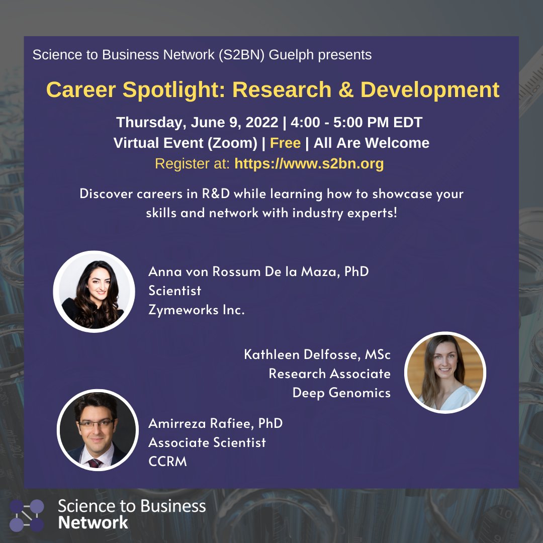 Science to Business Network (S2BN) tweet media