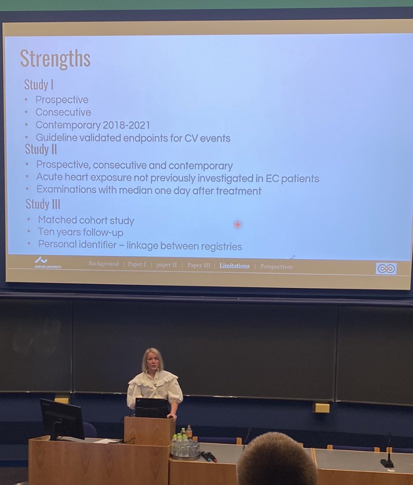 Department of Cardiology Research AUH (@auhcardio) on Twitter photo Congratulations to <a href="/MAstrupSMD/">Mette Marie Astrup Søndergaard</a> who successfully defended her PhD thesis today! 🫀 Very well-earned 🍾👏
#CardioOncology #AcademicTwitter #CardioTwitter #MedTwitter Congratulations to <a href="/MAstrupSMD/">Mette Marie Astrup Søndergaard</a> who successfully defended her PhD thesis today! 🫀 Very well-earned 🍾👏
#CardioOncology #AcademicTwitter #CardioTwitter #MedTwitter
