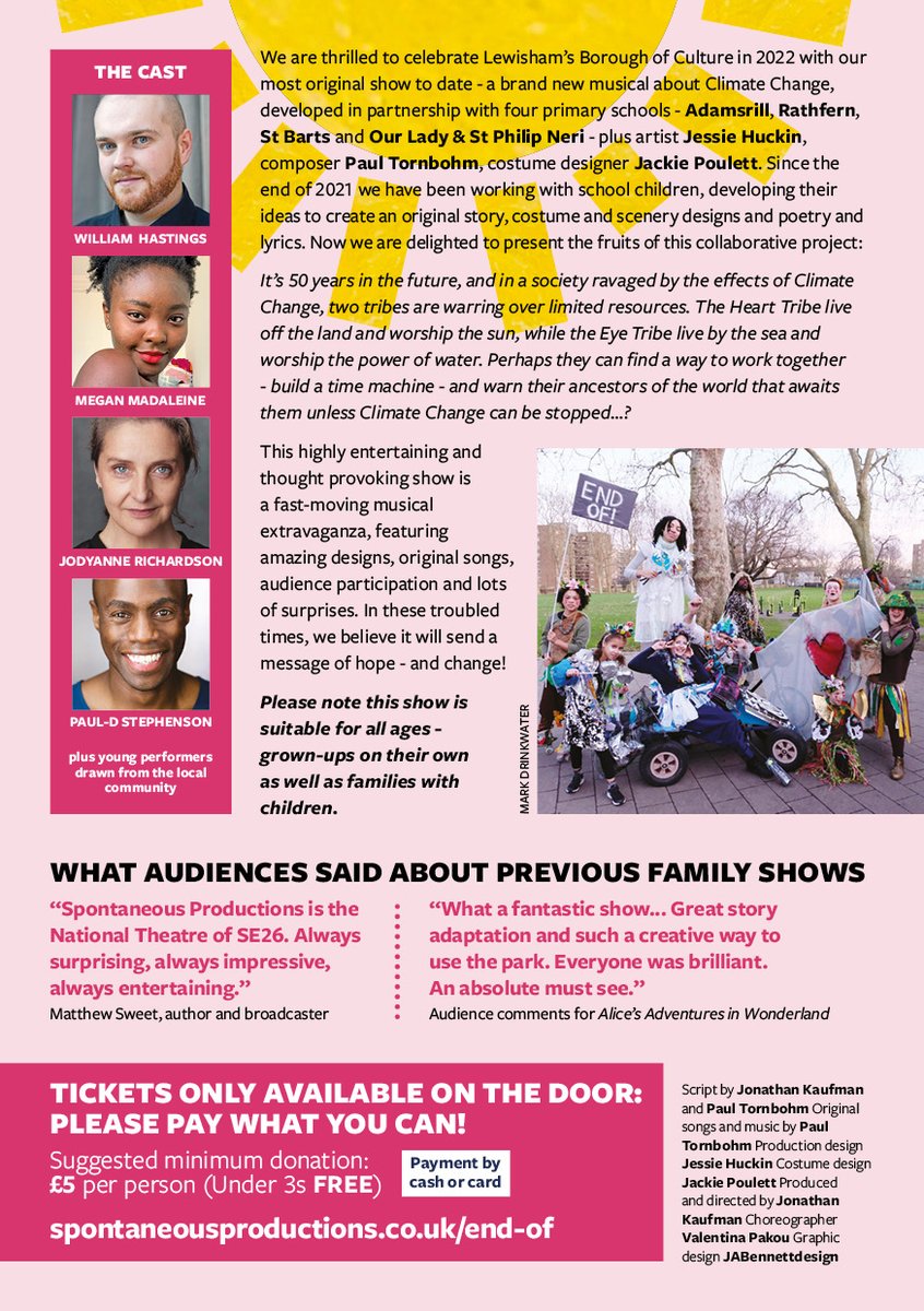Spontaneous Productions Theatre Company (@sponprodstc) on Twitter photo #OutdoorTheatre #ClimateChange #Musical <a href="/WeAreLewisham/">WeAreLewisham</a> <a href="/AdamsrillPriSch/">Adamsrill Primary School</a> <a href="/StBartsCE/">St Bartholomew's CE</a> <a href="/RathfernPS/">Rathfern Primary</a> <a href="/OLSPN3/">OLSPN</a> <a href="/propertyworld26/">propertyworld</a> <a href="/HomeParkSE26/">Friends of Home Park</a> <a href="/LondonSE26/">London SE26</a> <a href="/syddersisters/">Sydder Sisters SE26</a> <a href="/Sydenhamphotos/">Sydenham Photos</a> <a href="/sydenhamtown/">Sydenham Town</a> <a href="/sydenhamural/">SydenhaMural</a> <a href="/KirkdaleBooks/">Kirkdale Bookshop</a> <a href="/SydenhamLibrary/">Sydenham Library</a> <a href="/LibrarySe26/">Sydenham Library</a> <a href="/LibrarySE23/">📚📖📚Forest Hill Library 📚📖📚</a> <a href="/SydenhamSociety/">Sydenham Society</a> #OutdoorTheatre #ClimateChange #Musical <a href="/WeAreLewisham/">WeAreLewisham</a> <a href="/AdamsrillPriSch/">Adamsrill Primary School</a> <a href="/StBartsCE/">St Bartholomew's CE</a> <a href="/RathfernPS/">Rathfern Primary</a> <a href="/OLSPN3/">OLSPN</a> <a href="/propertyworld26/">propertyworld</a> <a href="/HomeParkSE26/">Friends of Home Park</a> <a href="/LondonSE26/">London SE26</a> <a href="/syddersisters/">Sydder Sisters SE26</a> <a href="/Sydenhamphotos/">Sydenham Photos</a> <a href="/sydenhamtown/">Sydenham Town</a> <a href="/sydenhamural/">SydenhaMural</a> <a href="/KirkdaleBooks/">Kirkdale Bookshop</a> <a href="/SydenhamLibrary/">Sydenham Library</a> <a href="/LibrarySe26/">Sydenham Library</a> <a href="/LibrarySE23/">📚📖📚Forest Hill Library 📚📖📚</a> <a href="/SydenhamSociety/">Sydenham Society</a>