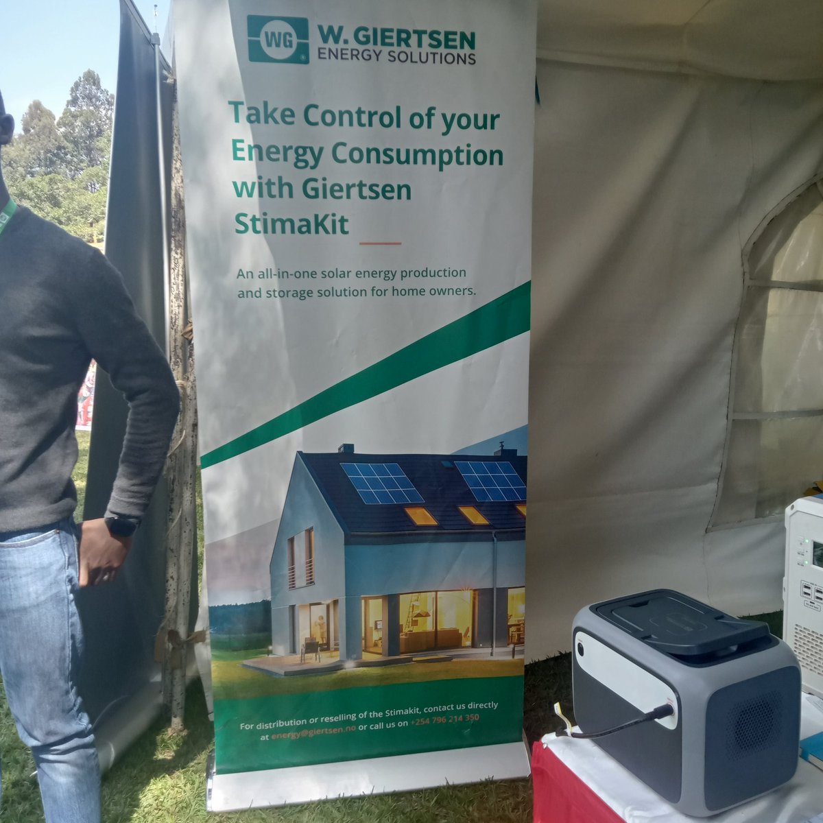 Do we talk about food waste?
If we need to have a narrative of sustainability in agriculture we need the think about how to preserve food products for the sunny season. 
Interesting that I had a moment to chill in the sun with W.Giertsen Energy solutions.👉+254705872978