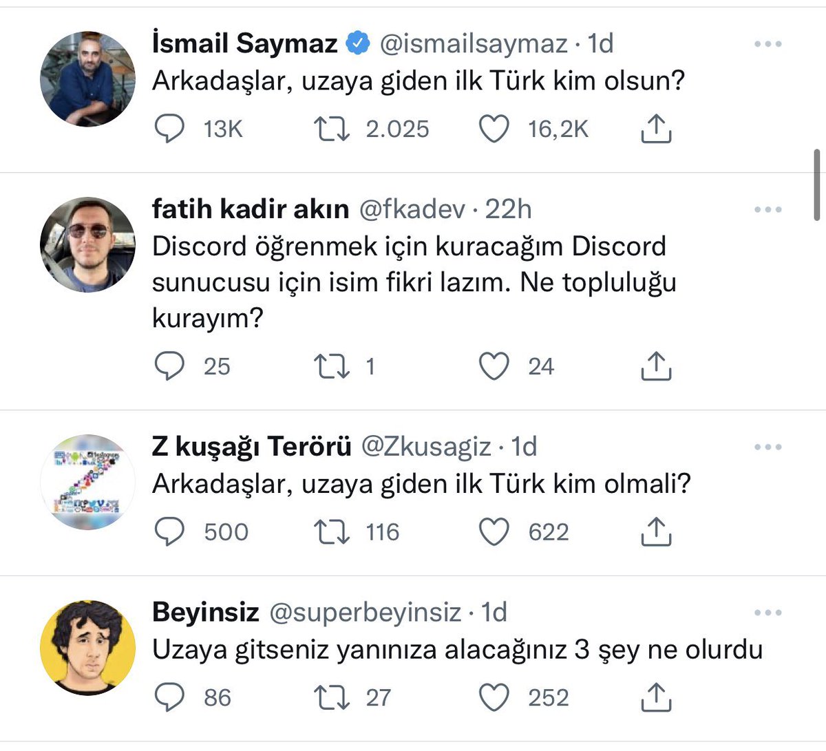 esrefatak's tweet photo. Çapsızlığımız uzaydan görünüyor. Türkiye sosyal medyasında uzayın gündem olma şekli. https://t.co/KB6u7rwrXM