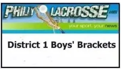 phillylacrosse's tweet photo. Updated District 1 boys' brackets - https://t.co/Er0hzQJEWW https://t.co/wCIpnyVoCs
