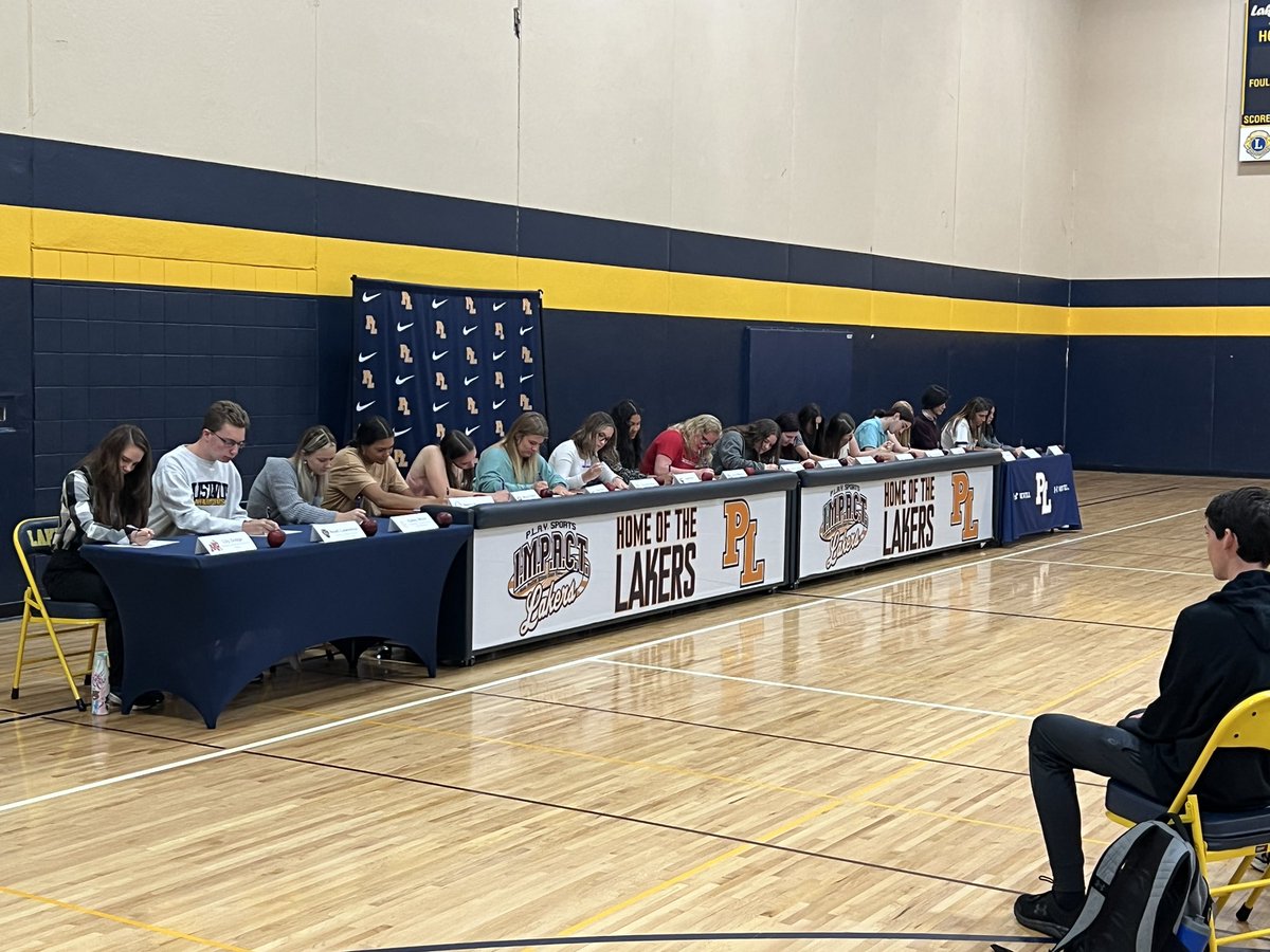 Future Educator Signing Day at PLHS! So proud of all 18 future teachers but especially the five signees who were part of our Education Pathway! The future is bright! #mncapsed #mncapsfam