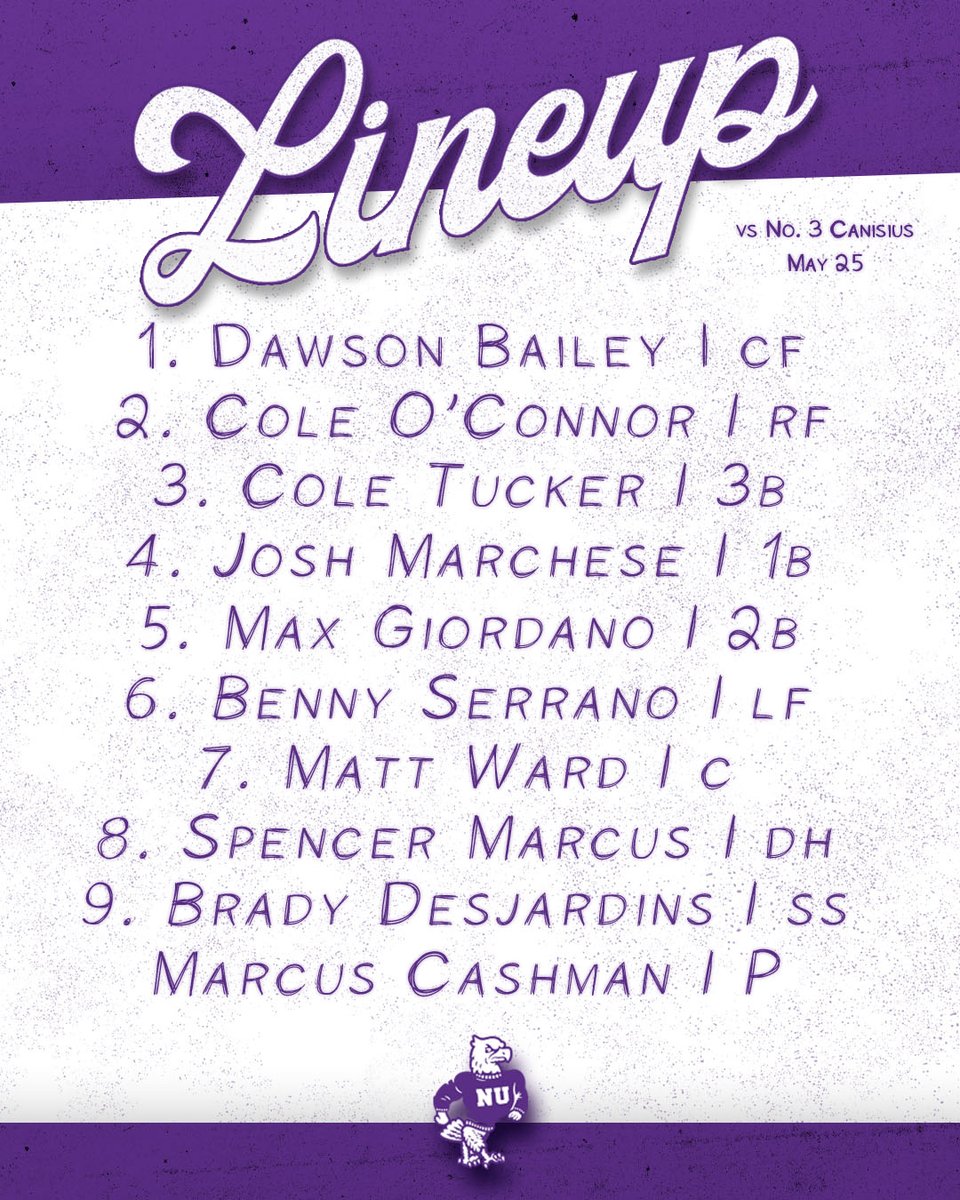 NiagaraBASE's tweet photo. Today's lineup!
#EAGLES | #GriffsArentReal https://t.co/P5wMgCiXVL