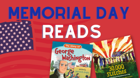 To help celebrate Memorial Day, we've made a list of Memorial Day reads for your little ones. ❤️🤍💙 🔗: bit.ly/39QB0sE