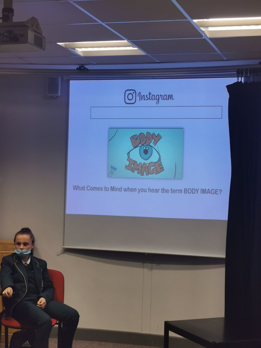 YcTower's tweet photo. Today's session in @StCeciliasDerry, Derry Explored Body Neutrality and the role the media plays in body dissatisfaction amongst young people. How reality contrast with perceptions. Lastly our key message was that you define beauty yourself, society doesn't define your beauty https://t.co/mDer2uXNI3