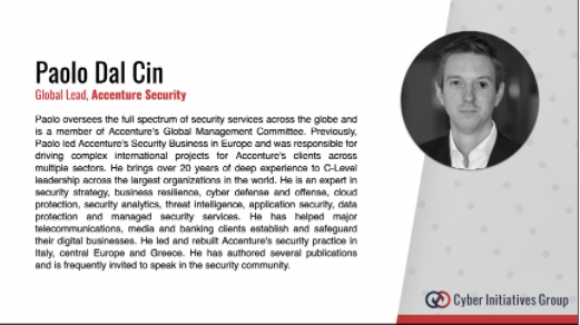 The Cipher Brief (@thecipherbrief) on Twitter photo Join <a href="/AccentureSecure/">Accenture Security</a>'s Global Lead <a href="/Paolo_DalCin/">Paolo Dal Cin</a> for a top of mind session on cyber, happening now! Join <a href="/AccentureSecure/">Accenture Security</a>'s Global Lead <a href="/Paolo_DalCin/">Paolo Dal Cin</a> for a top of mind session on cyber, happening now!