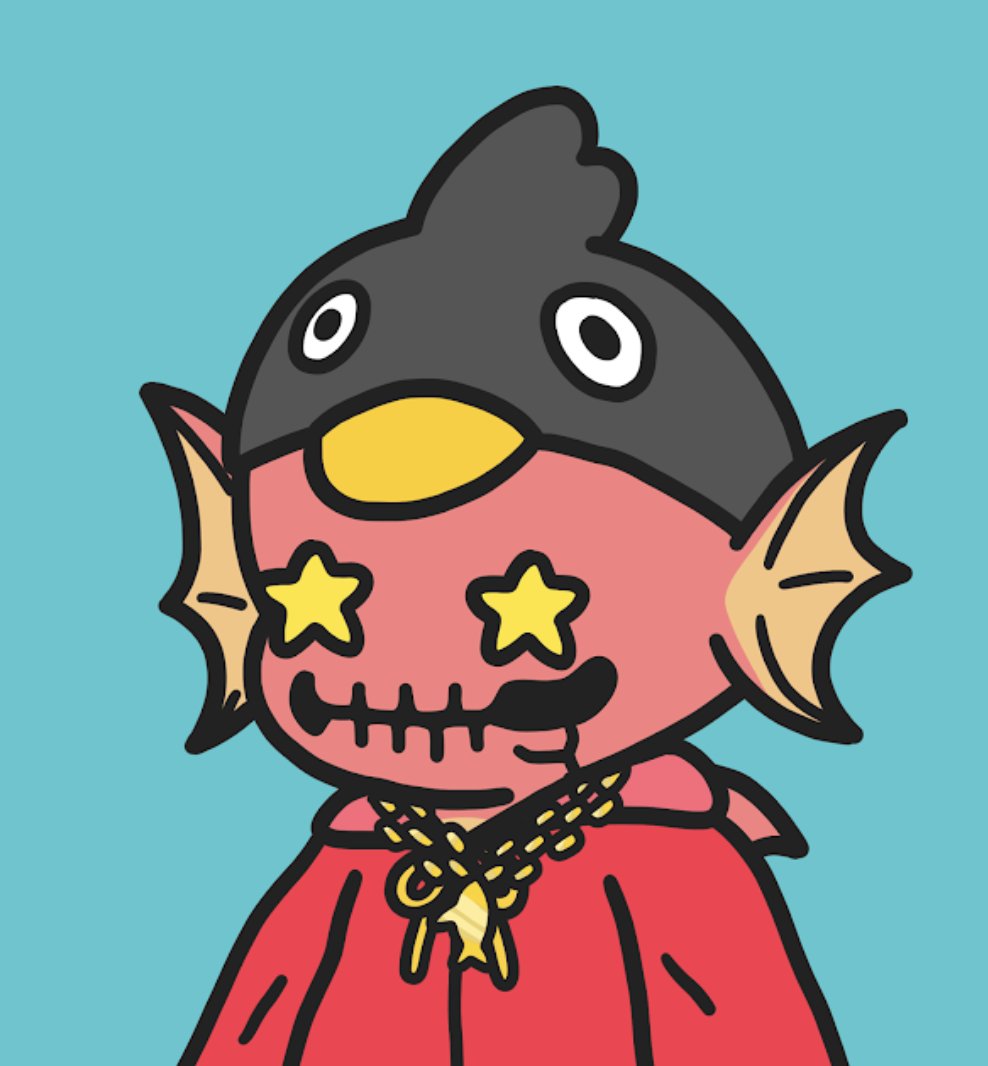 I had to grab this bad boy yesterday! looking slick tho 💀
<a href="/fishyfamNFT/">Fishy Fam</a>
#fishyfam