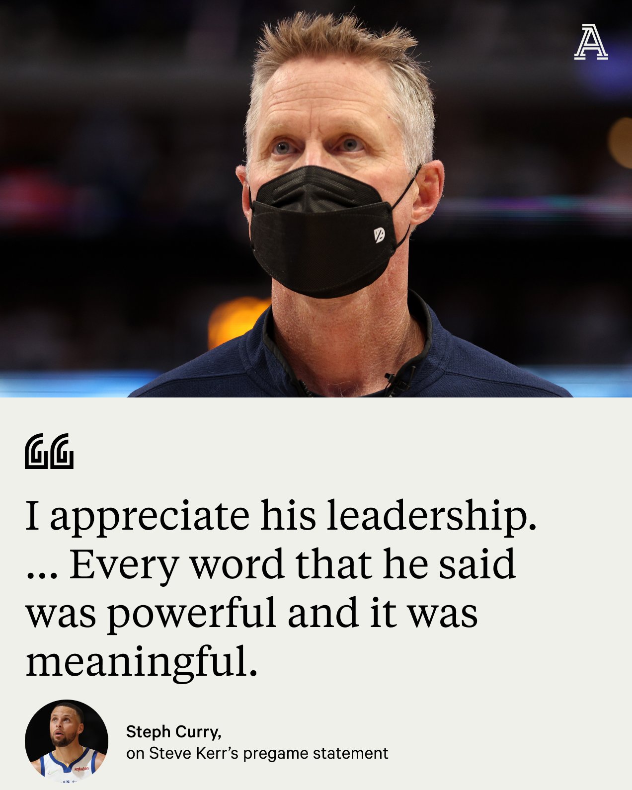 The Athletic on Twitter: "Steve Kerr’s father, Malcolm, was killed by a
