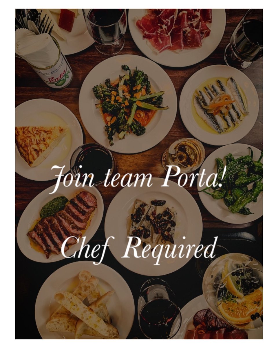 We’re looking for 2 chefs - roughly ‘Junior Sous’ and ‘Chef de Partie’ levels to join us. 

(1)