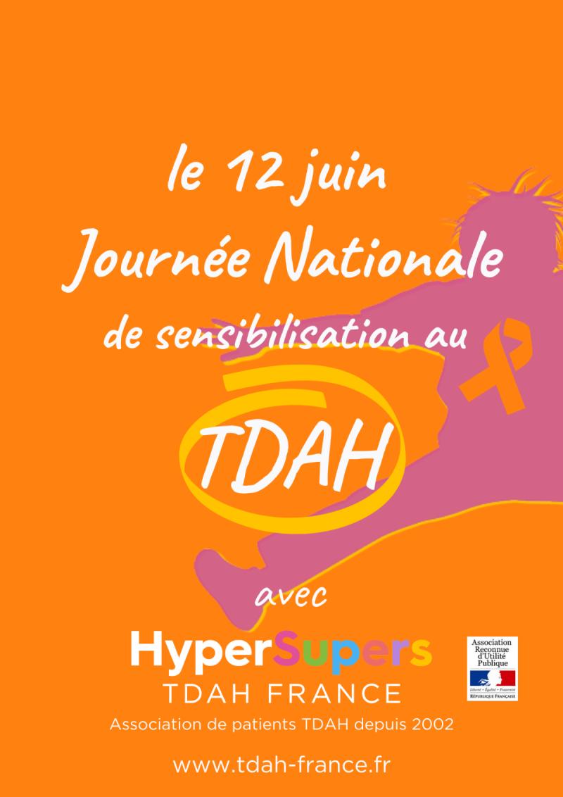 Dans le cadre de la Journée #Nationale de #sensibilisation au #TDAH le 12 juin prochain, HyperSupers organise plusieurs #évènements partout en France.
👉A vos agendas !