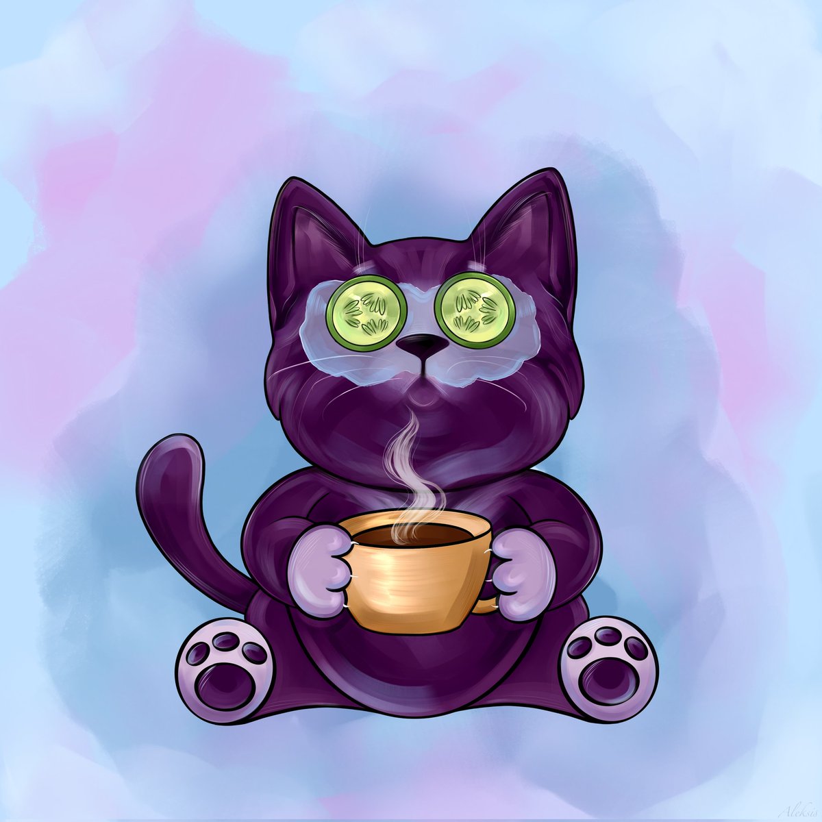 Aleksis_arty_'s tweet photo. After the sad events, Chester decided to arrange morning beauty treatments for himself, because everyone needs a little time alone with themselves💜☕
0.008 ETH
#OGCollective
#BenjaminBitcoin
#Ethetstulist
#FairArtNFT
#MrChester
https://t.co/iZmpTZ2JvO https://t.co/xfZxb4fntg