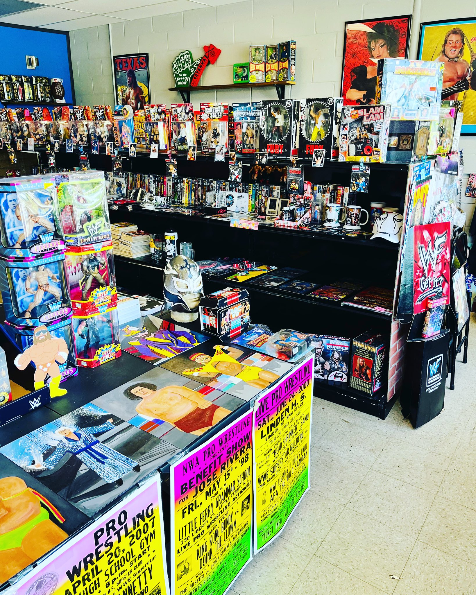 80's Wrestling on Twitter "Please follow our Pro Wrestling Store TheWCStore, located in