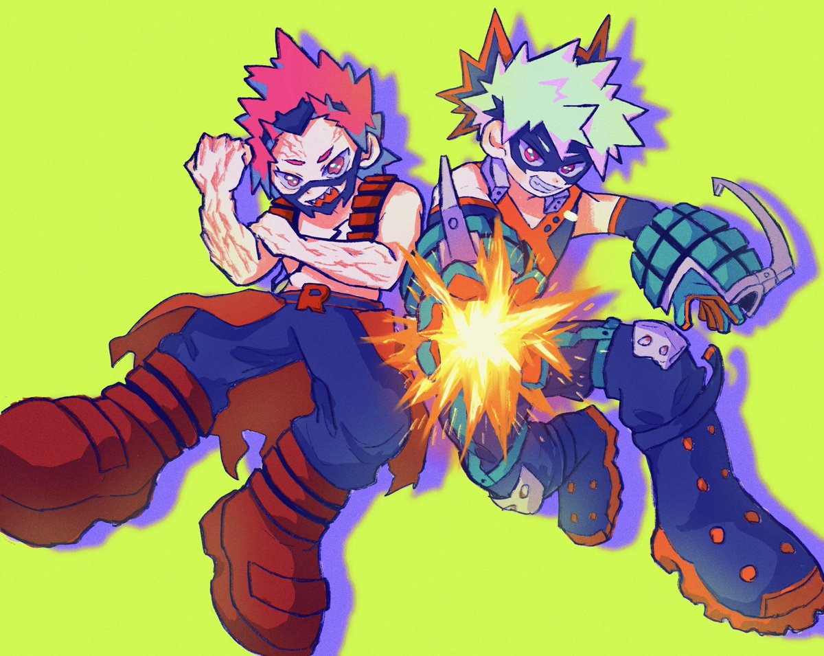 切爆 ❤️🧡  共闘!!